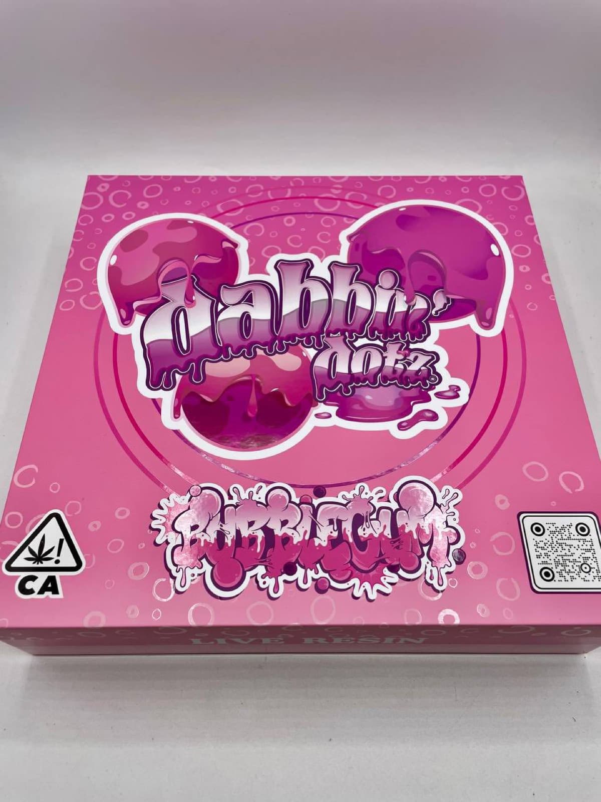 Dabbin Dotz Bubblegum pink live resin box
